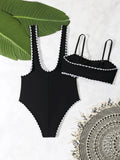 Strappy Two Pieces Swimsuit Women 2026 Black Swimwear Female Beach Wear Bathers Bathing Swimming Swim Suit