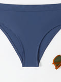 2026 High Waist Bikinis Women V-neck Swimwear Female Sexy Strappy Swimsuit Solid Bathers Bathing Swimming Swim Suit Beachwear