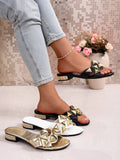 Women Shoes Ladies Flip Flops Designer Outside Female Slippers Summer New Luxury Sandals Fashion Walking Open Toe Slides