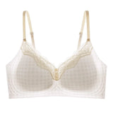 10A Antibacterial Cooling Bra for Small Chest, Summer Breathable Bralette, Wireless No Show, Anti-Sagging & Comfort Wear MOYISU