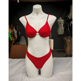 S - XXL 13 Colors Underwire Brazilian Bikini Female Swimsuit Women Swimwear Two-Pieces Bikini Set Bather Bathing Suit Swim V7494