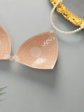 Invisible underwear seamless beauty back and chest patches front button closure reusable women bra C2431