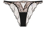 Sexy French Minimizer Bra Ultra Thin Embroidery Lace Large Bust Full Coverage Wireless Lingerie Set CA Delivery MOYISU 32-38-ABC