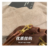2026 Soft Commuting Crossbody Bags Faux Suede Sewing Hot Sale Bags for WomenThread Solid Color String Women's Handbags