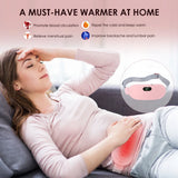 AGDOAD USB Menstrual Heating Pad With Abdominal Vibration Massager
