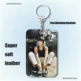 B-Byung H-Hun Lee Cartoon Card Keychain Anime Fashion Pendant Bag ID Door Card Case Bus Card Cute Adult