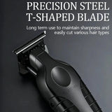 Kemei Electric Cordless Hair Trimmer KM-2299 with Base Electric Oil Head Thruster Carving Clippers Finish Hair Cutting Machine