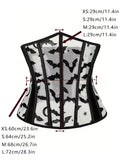 Royal corset body-shaping corset undergarment thin and breathable summer style with a cinched waist and plastic-boned mesh sexy