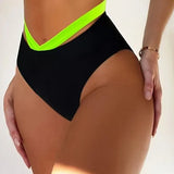 Bikini Set Two Piece Swimsuit Women With Sports Swimwear Female Bathing Swimming Suit Beach Wear Summer