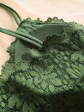 7 Pieces Color Women' Sexy Lace Wire-free Bras Lightweight Breathable Back Support, Gathered Shaping for Natural Curves