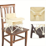 Ubravoo High Chair With Adjustable Footrest And Detachable Cushion