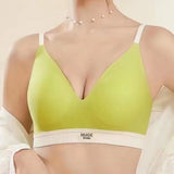 Seamless Bras Women's Underwear No Steel Ring Adjustable Bra Sexy Lingerie Push Up Bralette Backless U Back Tops
