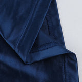 Elegant Strapless Solid Evening Gown Chic Satin Corset Dress for Women V-neck Split Blue Long Dress Lady Summer Party Dress up