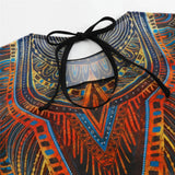 S - XXL Printed Long Sleeve With Sarong One Piece Swimsuit Women Swimwear Female Flowers Padded Bather Bathing Suit Swim V7181