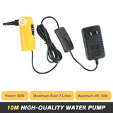 12V Submersible Electric Water Pump High Pressure Water Pump Lift 10M/15M/20M Water Pumping Station Micro Submersible Motor