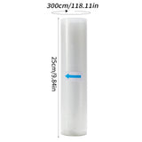 Vacuum Sealer Bags Rolls for Food Commercial Grade BPA Free Puncture Prevention Great for Sous Vide Cooking
