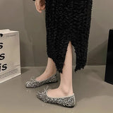 Fashion Silver Bling Low Top Single Shoes for Women New Low Heels Bow-Knot Single Shoes Ladies Hot Sale Plu Size Shoes Mujer