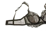 Logirlve Ultrathin Bra Transparent Brassiere Sexy Underwear Plus Size Cup Embroidery Women Lingerie Lace Bras Hollow out