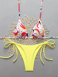 Halter Triangle String Thong Bikinis 2026 Women Sexy Swimsuit Brazilian Swimwear Female Bathers Bathing Swimming Swim Suit