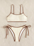 ZTVitality Sexy Patchwork Bikini 2026 New Arrival Swimsuit Women's Swimwear Push Up Female Beachwear Badnage Bikini Set Biquini