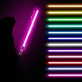 RGB Metal Lightsaber Rechargeable LED Light Sword