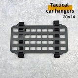 Tactical Sun Visor Organizer Vehicle Hanging Board Molle Panels  Accessories Molle Pouches EDC Tools Car Interior Modification