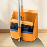 3-in-1 Rotatable Folding Magnetic Broom and Dustpan Cleaning Set, Lightweight Cleaning