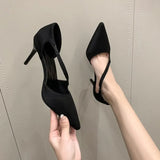 Summer High Heel Women Mules Sandals Fashion Pointed Toe Leopard Shoes Design Style Banquet Party