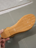 Wedge Sandals for Women Summer Comfortable Non Slip Beach Shoes Woman PU Leather Platform Roman Sandalias Mujer