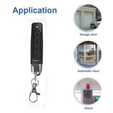 1-50PCS 433MHz Auto Copy Remote Control Electric Garage Door Opener Remote Controller Duplicator Clone Cloning Code Transmitter