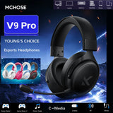Original MCHOSE V9 PRO Music Esports Gaming Headphones 3-mode Wireless Noise Reduction Mic Customized Head-mounted
