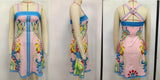 Fashion Color Bohemian Style Print Dress Women Summer New A-line Sleeveless Short Dresses Vacation Commuting Clothing Vestidos