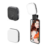 New Arrival Mini Magnetic Fill Light 1000mah Rechargeable Tri-color Temperature Selfie Light With Light Clip