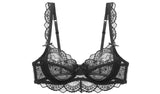 MOYISU 2026 French Lace Bralette Set | A-G Cups Adjustable Lift | Anti-Sag Slimming Bra | Sheer Allure Wire-Free Summer
