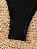 Sexy Coffee Contrast Ruffles Thong Bikini Set Women Hollow Out Push Up Underwire Bra Swimwear 2026 Summer Bathing Suit Swimsuit