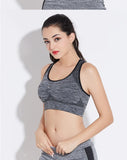 New Sports Bra Women Seamless Gym Jogging Crop Top Female Tops Yoga Fitness Shockproof Vest Sport Bras for Women Sutian Feminino