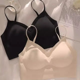MOYISU Slim Back Bras Women with Small Breasts Gathered Up To Close The Breast with A Backless Bra Cover Without Underwire