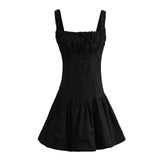 Bowknot White Summer Women's Dress Elegant Tank Beach Long Sundress Vestidos Sleeveless Holiday Chic Black Slim Maxi Dress 2025