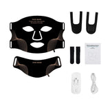 Foreverlily Silicone LED Mask With Neck For Infrared Therapy