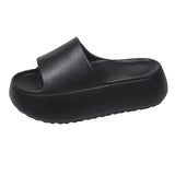 Summer Eva Chunky Platform Slippers Women Comfortable Soft Thick Bottom Sandals Woman 2025 Non Slip Beach Flip Flops Female