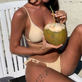 2026 New Wrap Arround Mini Bikini Female Swimwear Women Swimsuit Two-pieces Bikini Set Brazilian Bather Bathing Suit Swim V1229H