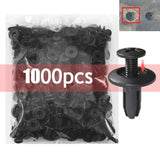 Car Bumper Fender 8mm Hole 1000/500/50Pcs Plastic Rivets Fastener Screw Door Trim Panel Retainer Fastener Clips Car Accessories