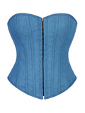 New European and American Personality Corset Tight Corns Strap Vest Spice Girl Tube Top Sexy Cowboy Palace Body Shaping Top