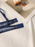 Women's Sexy Lace Lingerie With Steel Rims Gathered Push Up Bra Adjustable Shoulder Straps Comfortable Fit Bra HR2635