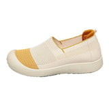 Women's shoes Women's Retro Dual-tone Slip-on Shoes Breathable Soft Sole for Comfort Summer Fashion Footwear Versatile Colorways