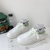2022 Fashion Spring New Designer Hot Sale White Shoes Female Platform Sneakers Women Tenis Feminino Casual Female Shoes Woman