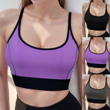 Sports Bra For Women Gym Vest Yoga Beauty Back Tube Top Running Sports Bra Fitness Yoga Crop Top Underwear Sexy Sport Bra Top
