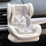 For Labubu Car Doll Safety Seat Cartoon Chair Model for Car Kawaii Ob11 Doll Seat Outlet Decor Car Interior Styling Accessories