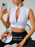 Seamless Women Sporty Vest Women Sleeveless Tops T-shirt Sportswear Woman Gym Tank Top Sports Yoga T-shirts Female Clothing