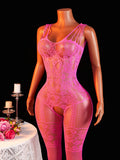 Hot Women Breastless Bodystocking Crotchless Bold Sex Lingerie Erotic Babydoll Porn Bodysuit Open Bra Desire Underwear